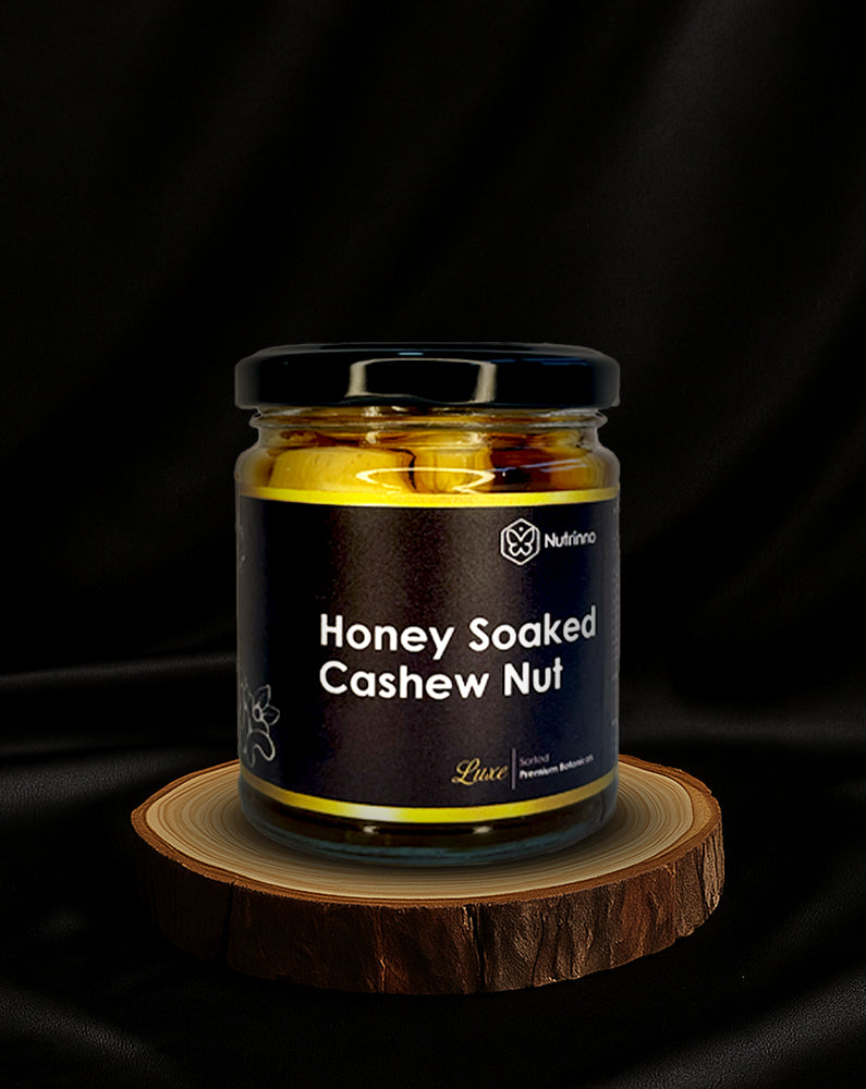 Honey soaked Cashew Nuts