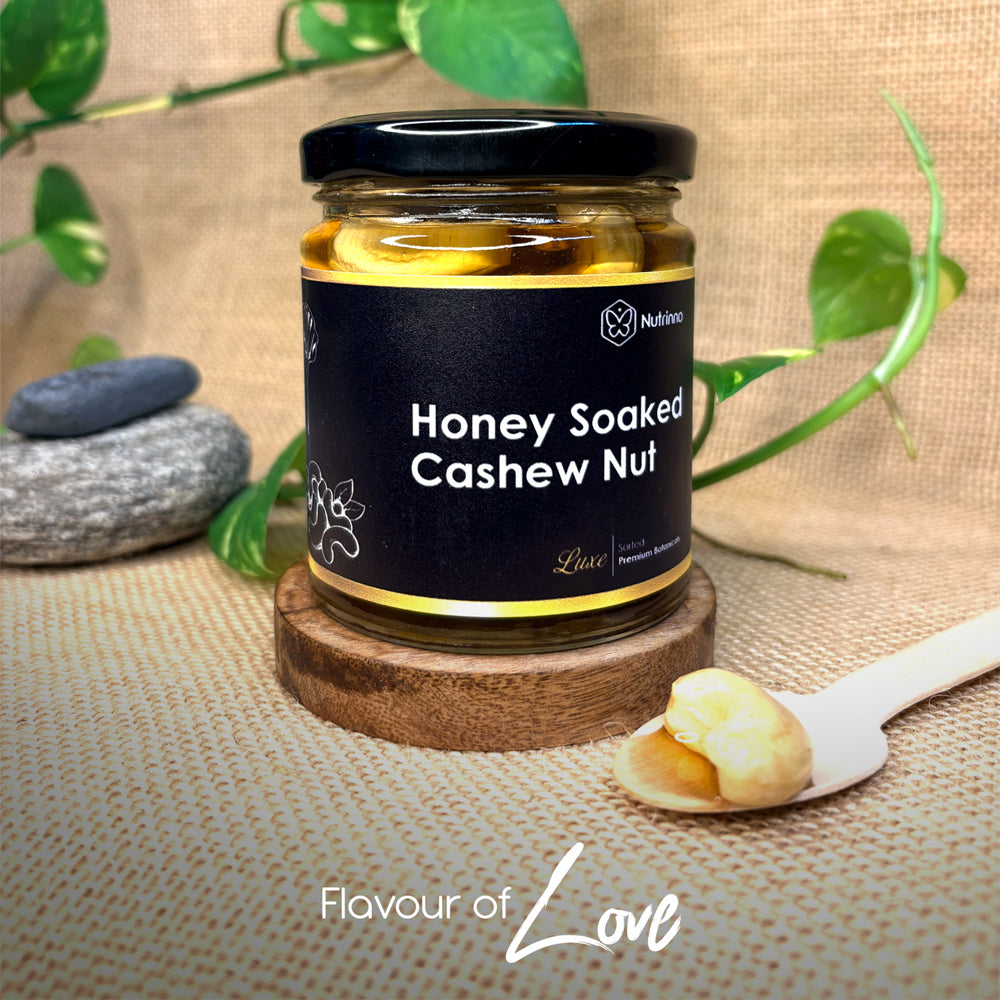 Honey soaked Cashew Nuts