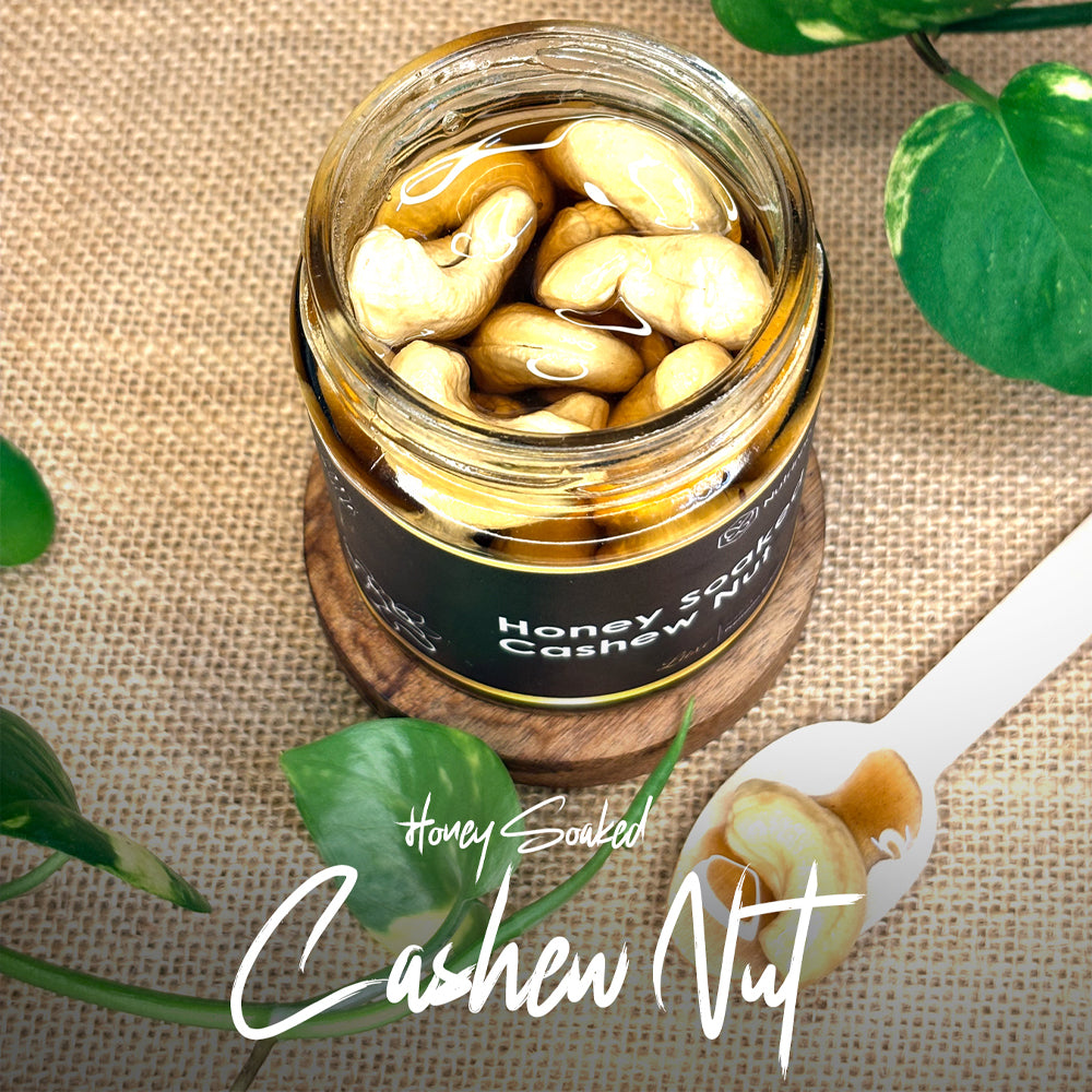 Honey soaked Cashew Nuts