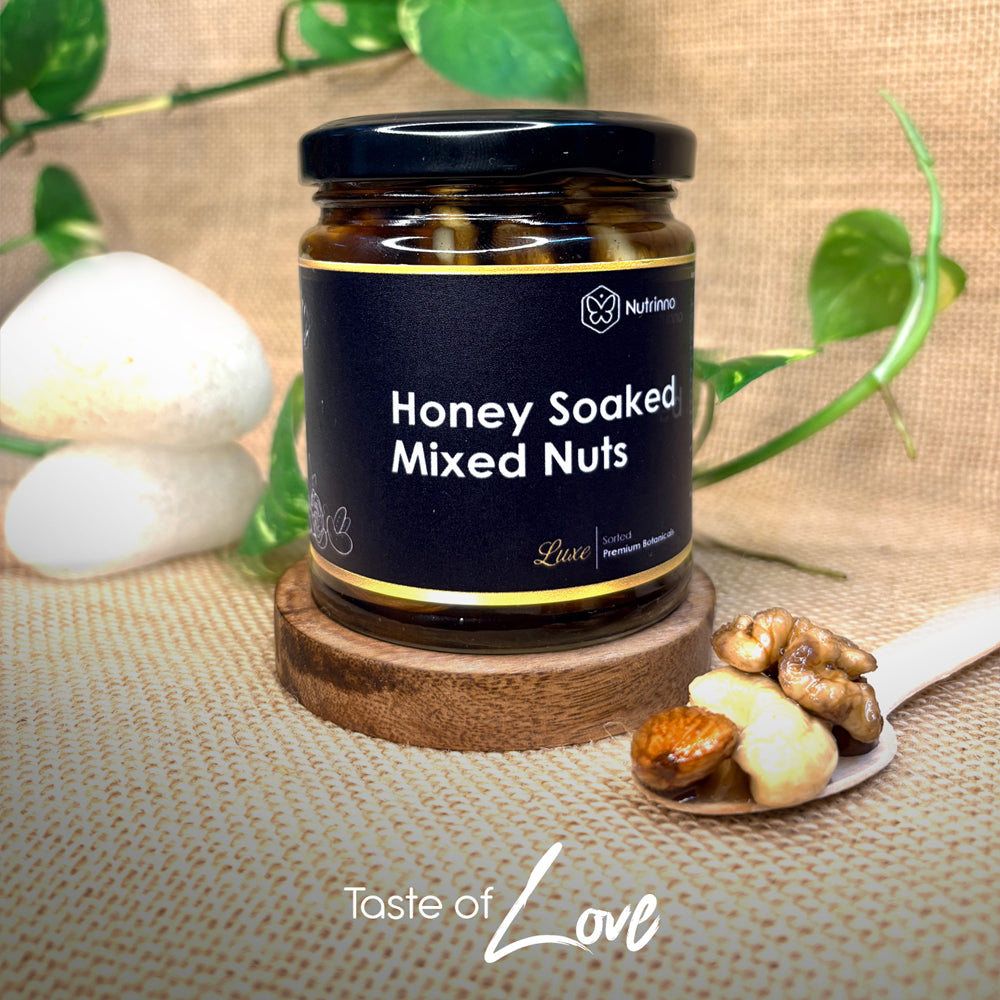 Honey Soaked Mixed Nuts