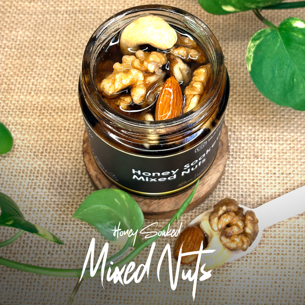 Honey Soaked Mixed Nuts