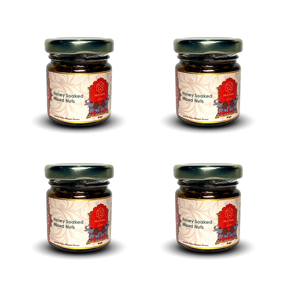 Honey Soaked Mixed Nuts 40g - Pack of 4